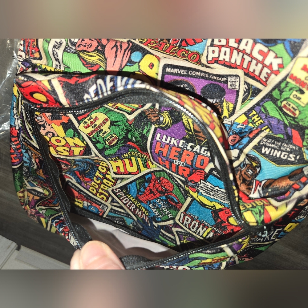 Marvel Comic Print Backpack, Full Sized Backpack … - image 6